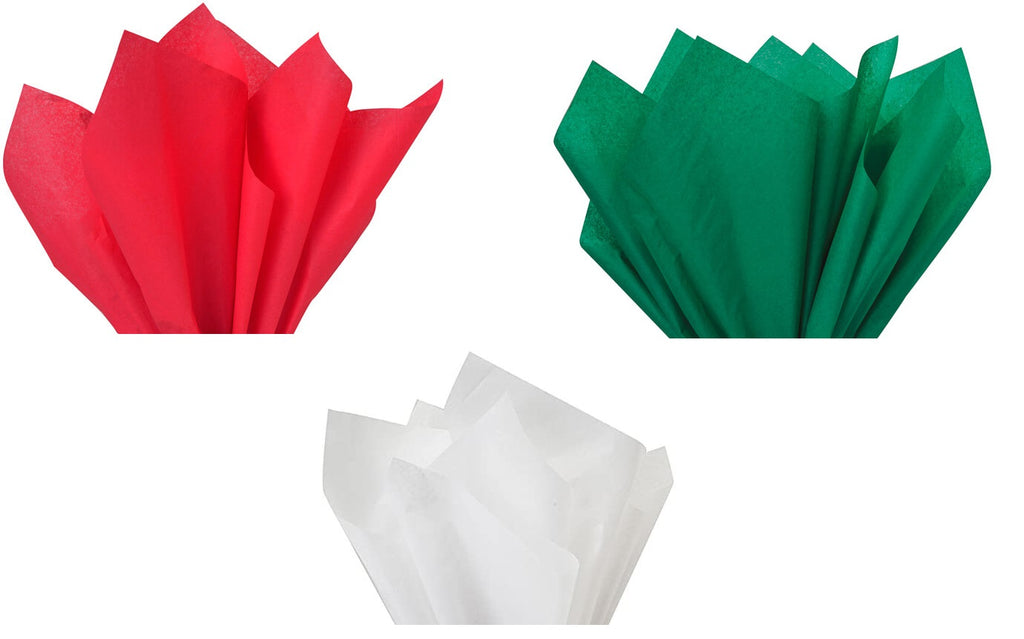 Holiday Mix Christmas Mix Tissue Paper Squares, Bulk 100 Sheets, Premi