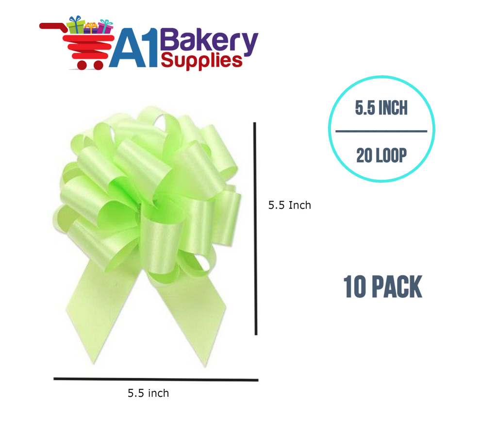 A1BakerySupplies 50 Pieces Pull Bow for Gift Wrapping Gift Bows