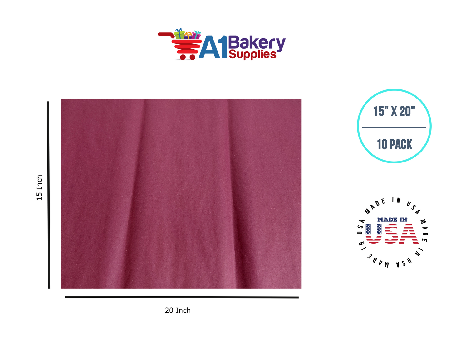 Burgundy Tissue Paper