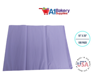 Soft Lavender Tissue Paper Squares Bulk 100 Sheets Premium Gift Wrap and Art Supplies for Birthdays Holidays or Presents by A1 Bakery Supplies Large 15 Inch x 20 Inch