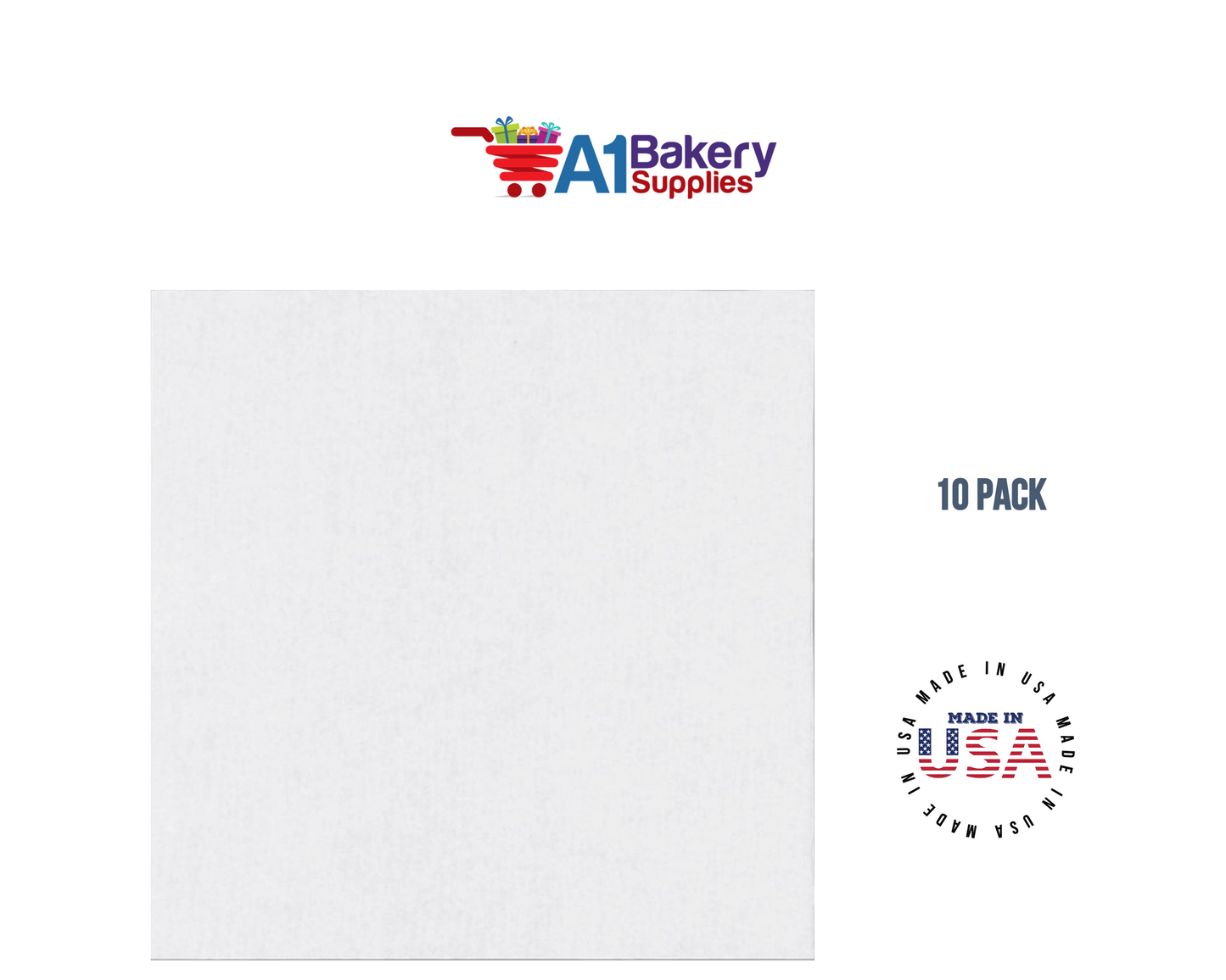 Deli Sandwich Wraps Basket Liners and Food Wrapping Liner Papers by A1 Bakery supplies of 10 pack (White)