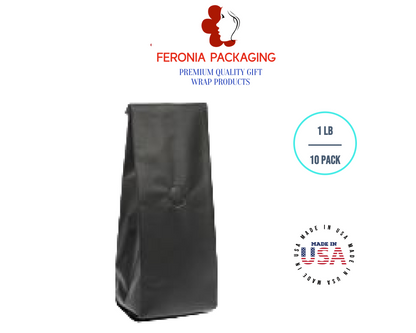 1 LB Black Tin Tie Bags 25 PCS Black Poly-Lined Reclosable Tin Tie Bags Without Window