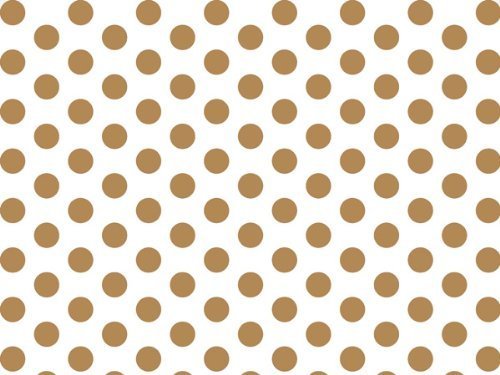 Festive Gold Dots Tissue Paper