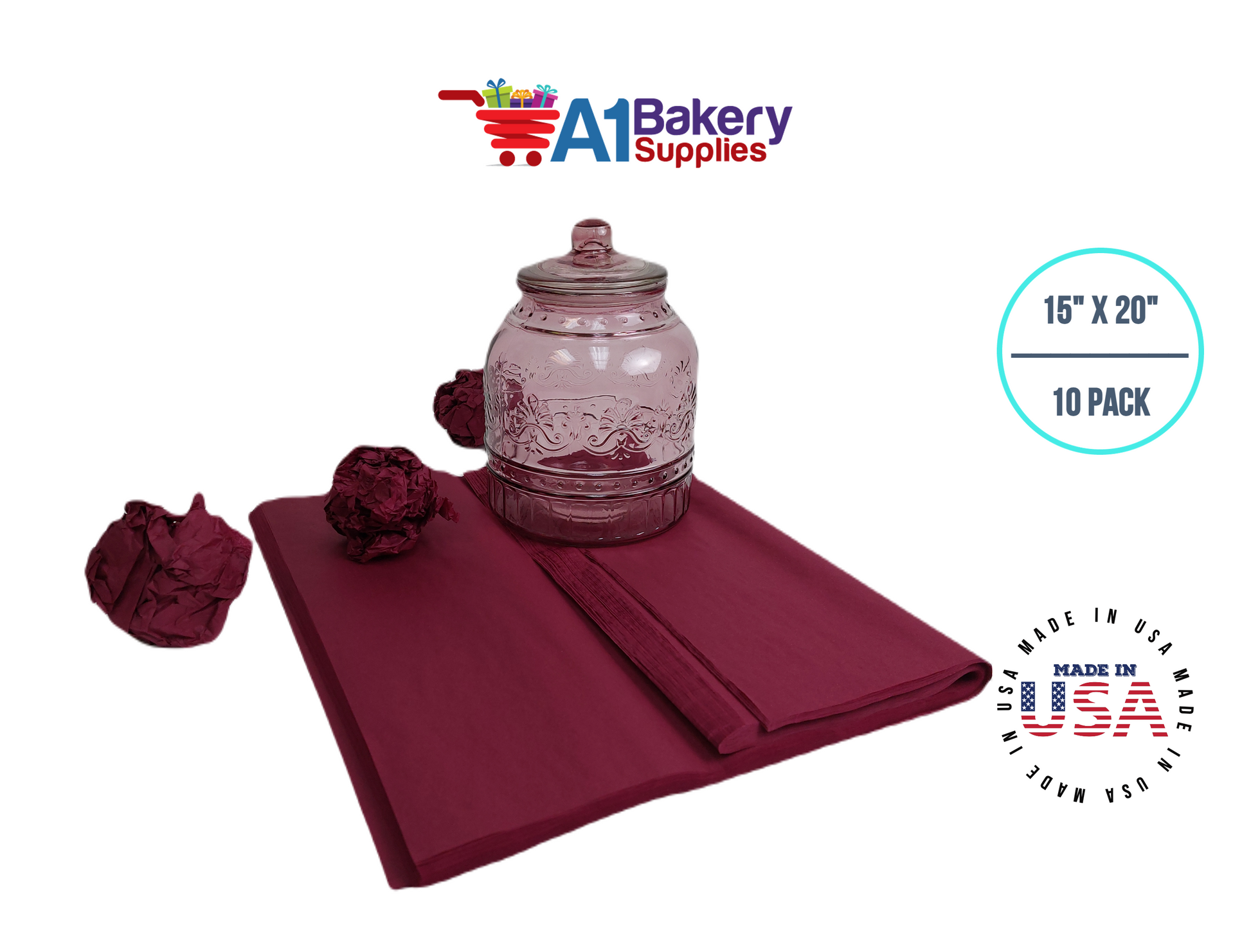 Burgundy Tissue Paper