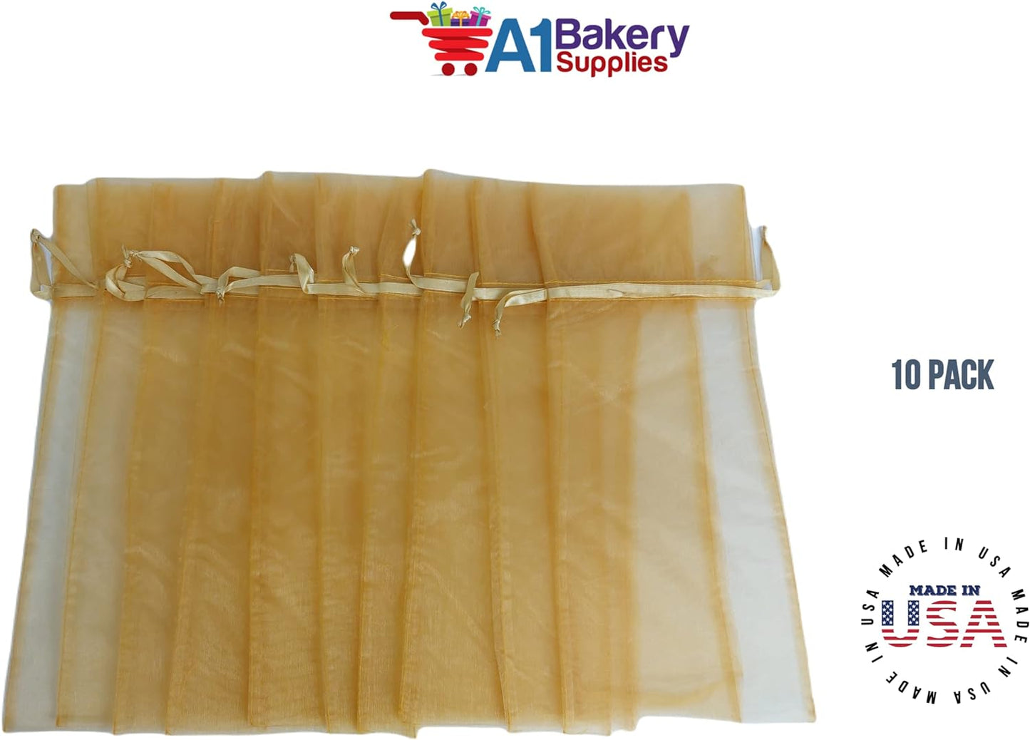 Organza Wine Bags Wine Gift Favors Bags 6.5" x 15"