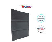 Black Bulk Tissue Paper 15 Inch x 20 Inch - 100 Sheets premium Tissue Paper