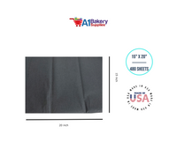 Black Color Tissue Paper 15 Inch x 20 Inch  - 480 Sheets
