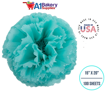 Aqua Blue Tissue Paper