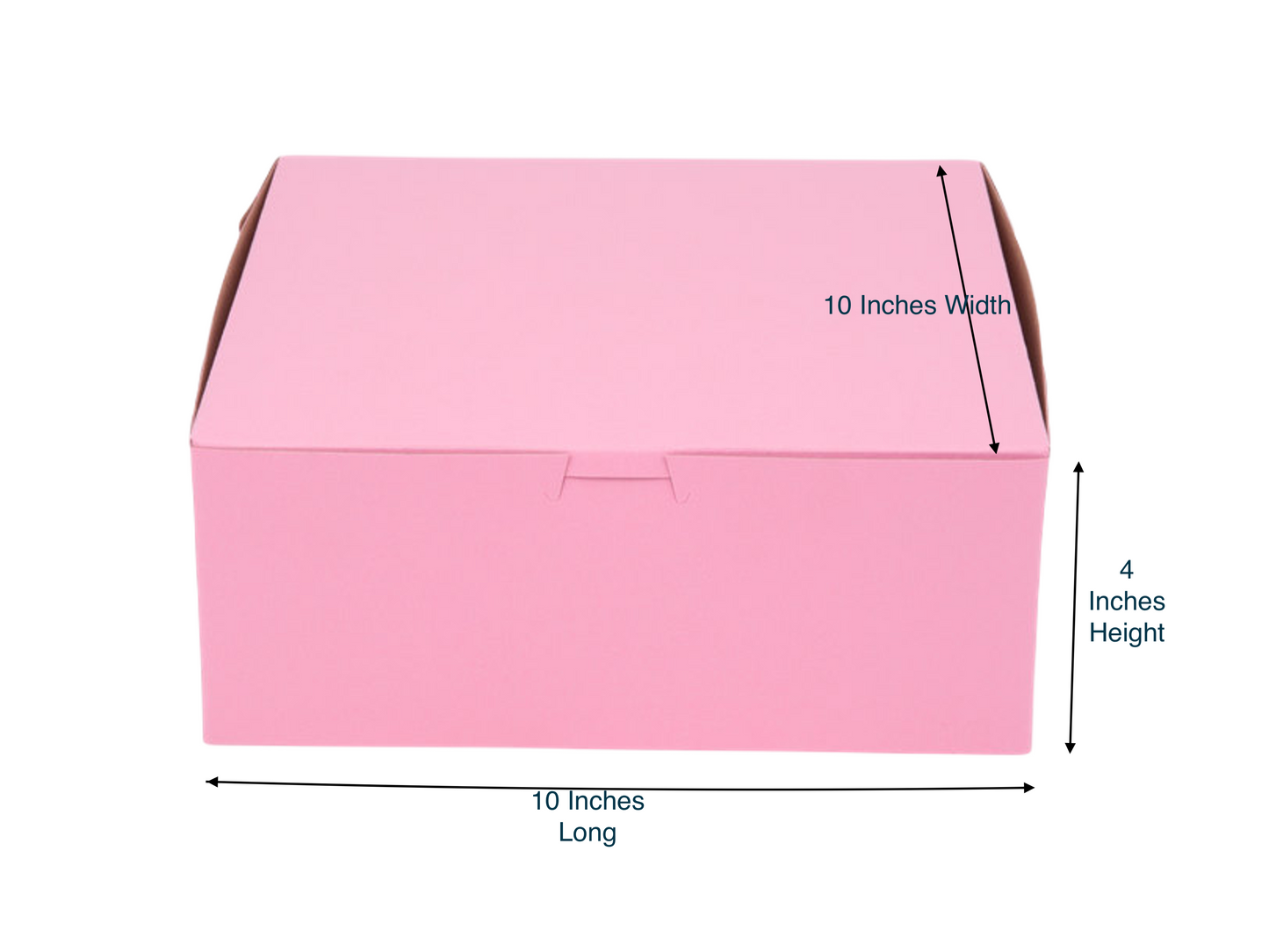 Pink Cake Box Bakery Box