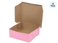Pink Cake Box Bakery Box