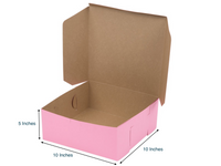 Pink Cake Box Bakery Box