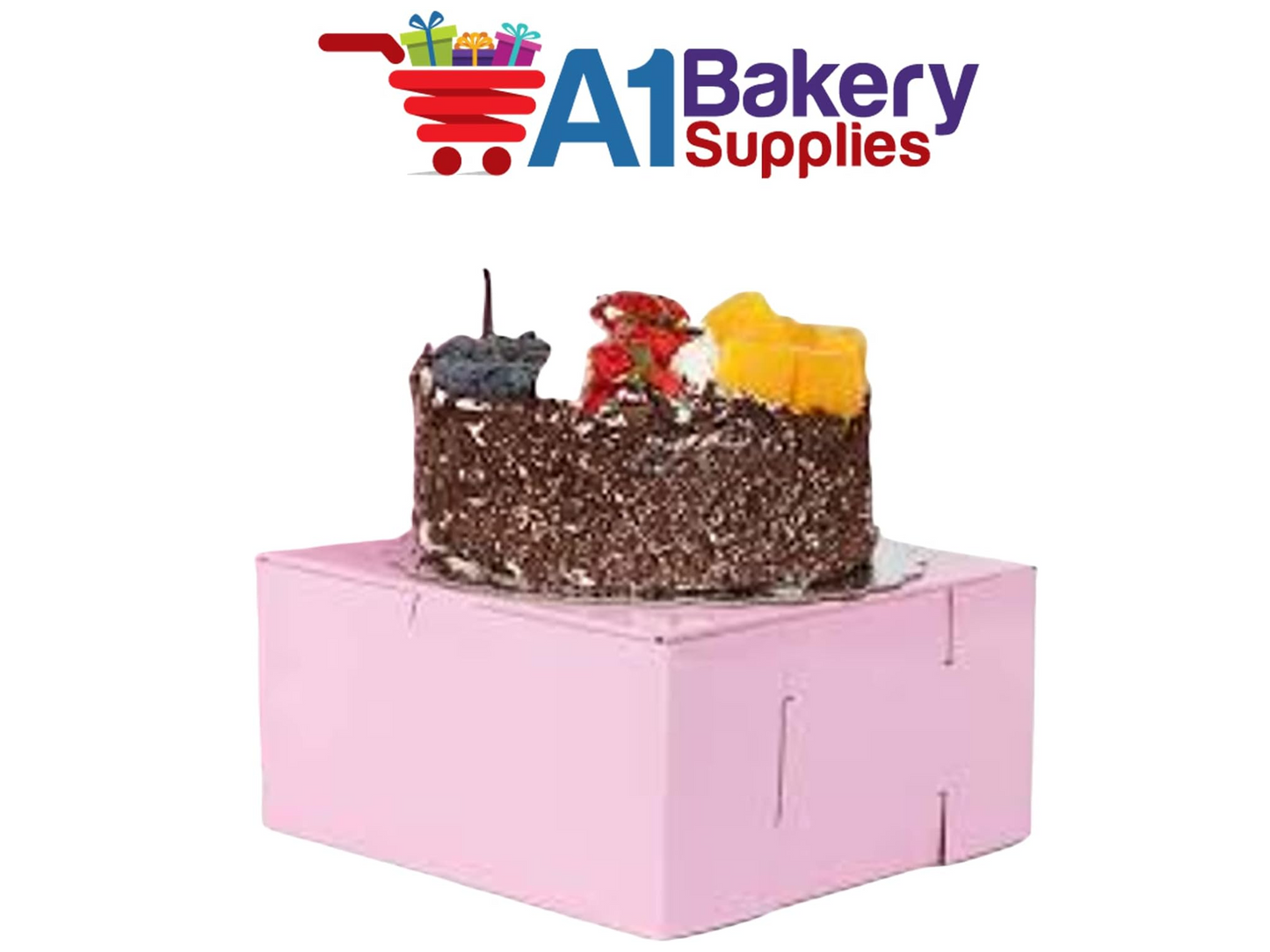Pink Cake Box Bakery Box
