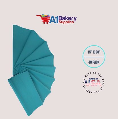 Caribbean Teal Tissue Paper