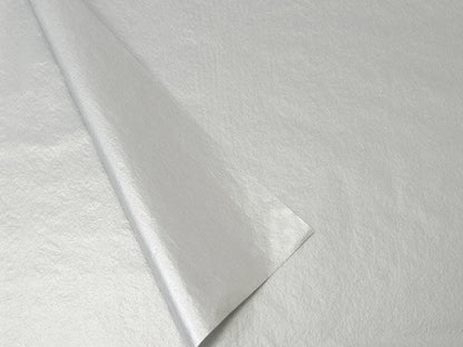 Silver Metallic Tissue Paper