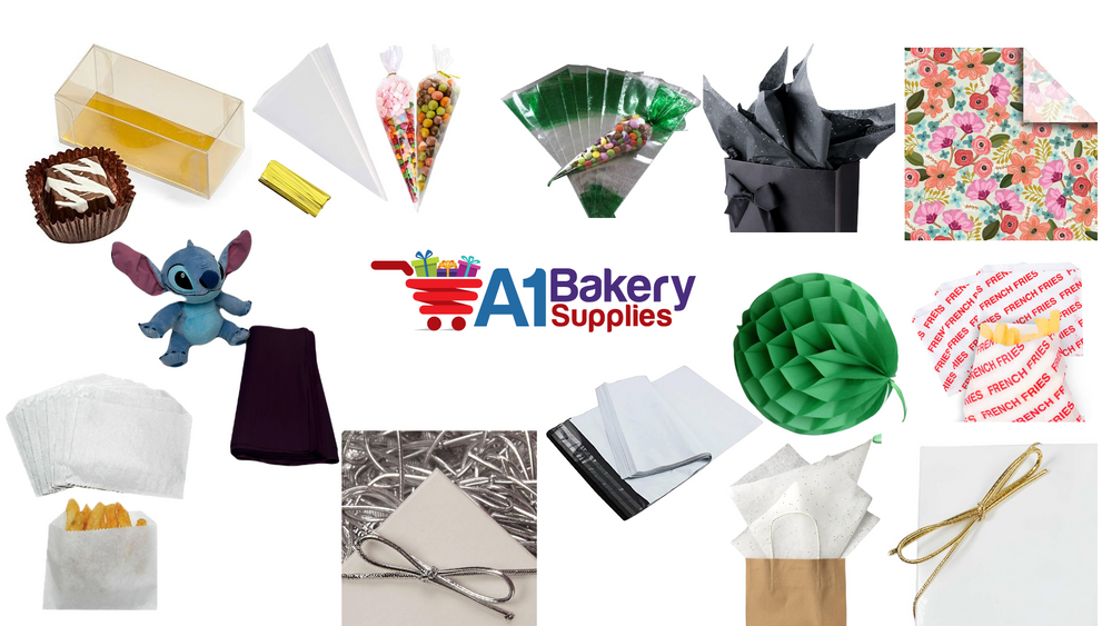 A1 Bakery Supplies Soft Lavender Tissue Paper 20 x 30 48 Sheets, Premium  Gift Wrap and Art Supplies for Birthdays, Holidays, or Presents by A1 Bake