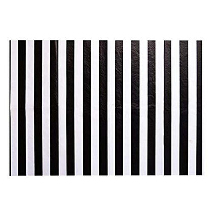 Bw Stripe Tissue Paper 20x30 Inch