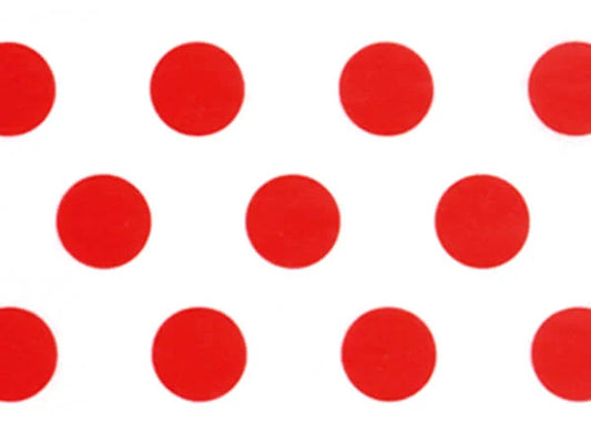 Red Polka Dot Tissue Paper 20x30 Inch