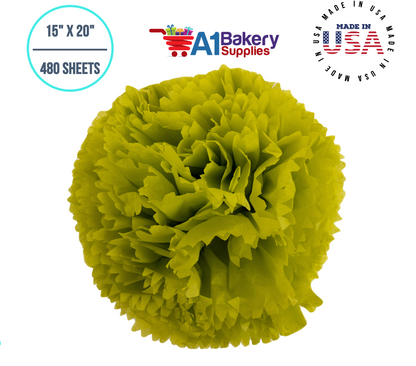 Citrus Green Tissue Paper