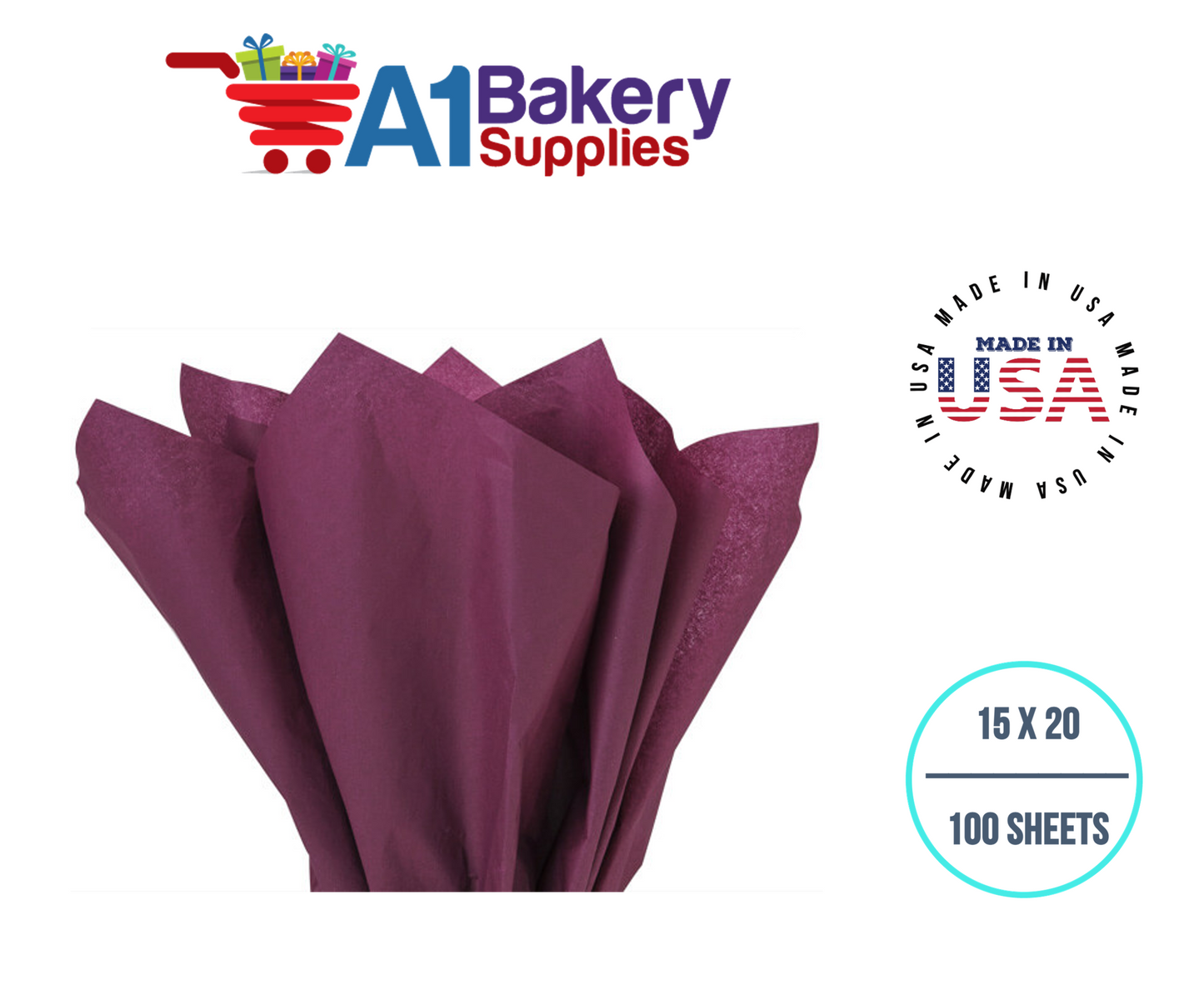 Burgundy Tissue Paper