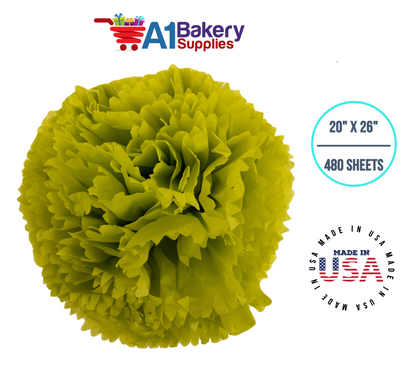 Citrus Green Tissue Paper