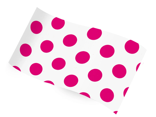 Hot Pink Polka Dot Tissue Paper 20x30 Inch
