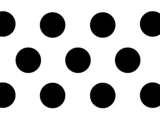Large Black Polka Dot Tissue Paper 20x30 Inch