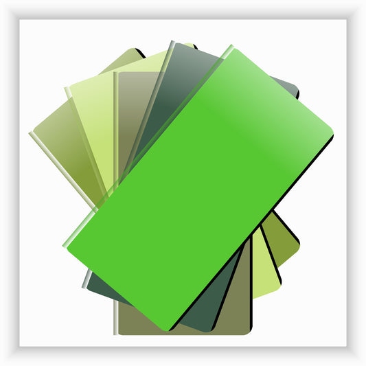 Green Mix Tissue Paper