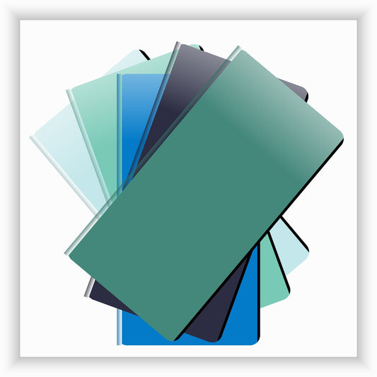 Blue Mix Tissue Paper