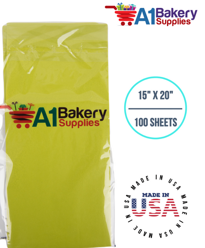 Citrus Green Tissue Paper