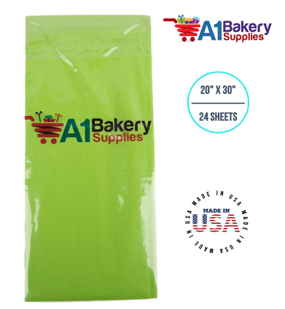 Bright Lime Tissue Paper