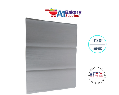 Morning Mist Color Tissue Paper 15 Inch x 20 Inch - 10 Sheets