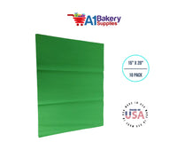 Groovy Green  Tissue Paper Squares, Bulk 10 Sheets, Premium Gift Wrap and Art Supplies for Birthdays, Holidays, or Presents by A1BakerySupplies, small 15 Inch x 20 Inch