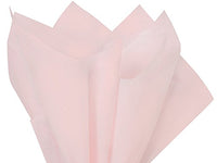 Blush Pink Tissue Paper 20 Inch x 30 Inch - 48 Sheets Pack premium quality gift wrap paper
