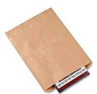 Kraft Flat Merchandise Bags, Medium, 500 Pack - 8.5"x11"