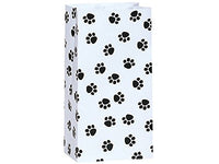Puppy Dog Paw Print Treat Bags, Paw Print Gift Bags Paper 4LB 25 Pack