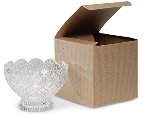Gift Boxes - Pack of 25 (6 In X 6 In X 6 In, Brown)