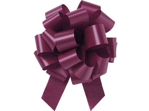 Gift Wrap Christmas Wedding Gift Wrap Pull Bows Large Pull String Bows 5.5 Inch 20 Loop - Set of 10