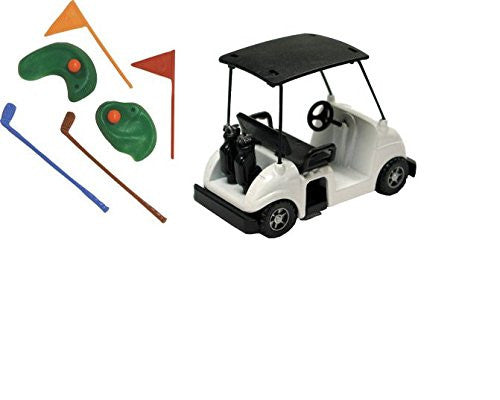 Golf Kit with Cart with out Golfer Cake Decorating Kit CupCake Decorating Kit Sports Toys