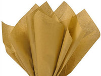 Antique Gold Tissue Paper 20 Inch X 30 Inch - 480 Sheets Pack