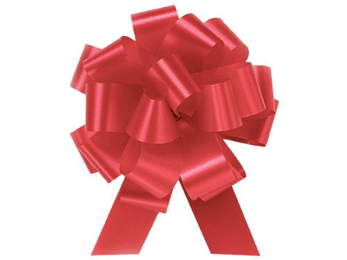 Gift Wrap Christmas Wedding Gift Wrap Pull Bows Large Pull String Bows 4 Inch 18 Loop - Set of 50