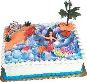 Mermaid Cake Kit Cake Decorating Kit CupCake Decorating Kit