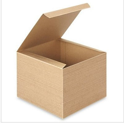 Kraft Gift Boxes - 8" x 8" x 6"