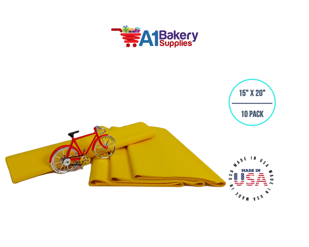 Wholesale Yellow Tissue Paper | 15x20 inch | 480 Sheets