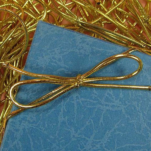 STRETCH LOOPS - 22"  - Gold Color -50 Pack