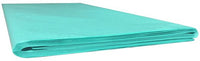 AQUA BLUE Color Tissue Paper 15 Inch x 20 Inch - 100 Sheets