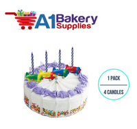 A1BakerySupplies Airplane Candleholder Sets 1 pack for Birthday Cake Decorations and Anniversary