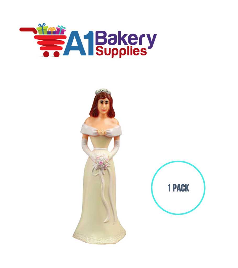 A1BakerySupplies Bridesmaid - Ivory 1 pack Wedding Accessories for Birthday Cake Decorations and Marriages