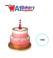 A1BakerySupplies Bridesmaid - Red 1 pack Wedding Accessories for Birthday Cake Decorations and Marriages