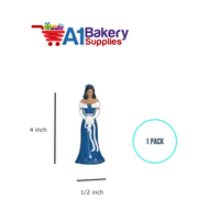 A1BakerySupplies Bridesmaid - Royal Blue - A.A. 1 pack Wedding Accessories for Birthday Cake Decorations and Marriages