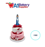 A1BakerySupplies Bridesmaid - Royal Blue - A.A. 1 pack Wedding Accessories for Birthday Cake Decorations and Marriages